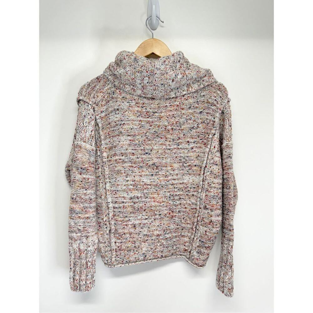 Anthropologie Pilcro Sweater Size XS Womens Cowl Neck Long Sleeve Multicolor - Picture 7 of 11